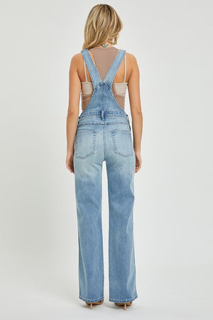 Straight Leg Overalls by Risen