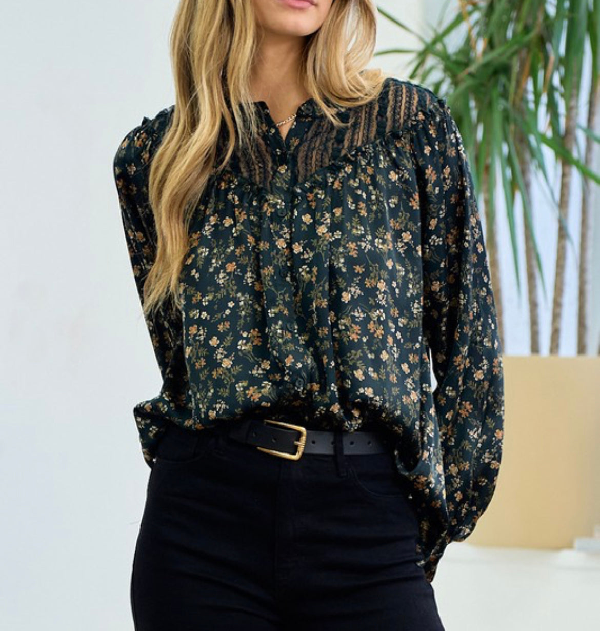 Francesca Blouse – Textured Threads